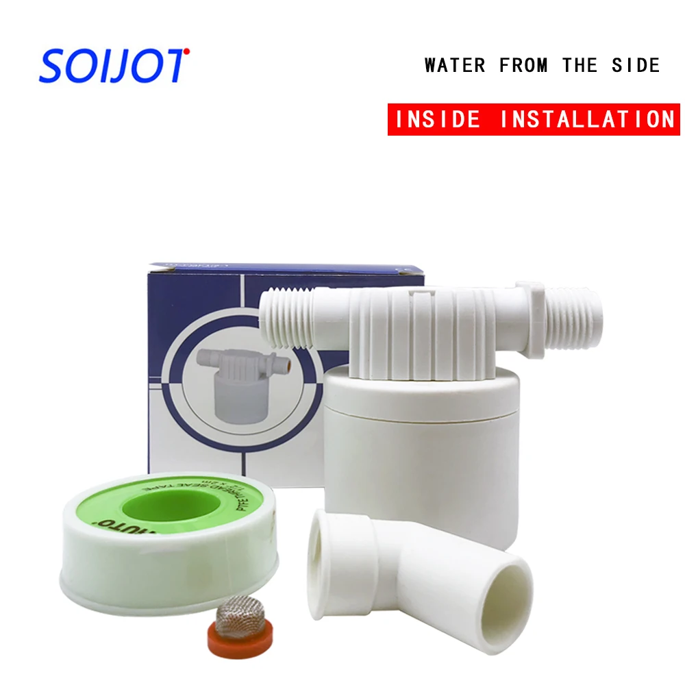 Automático Válvula de Control de nivel de agua bola flotante para tanque de Torre válvula instalado dentro del tanque HT FQF1/2 1 1/2 "3/4" 1"|Válvula| - AliExpress