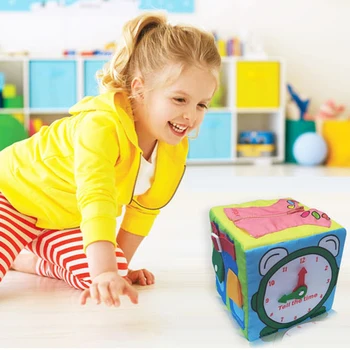 

Educational Toys Learn To Dress Cube Puzzle Teaching Box Life Routine Dressing Learning Early Childhood Education Toys