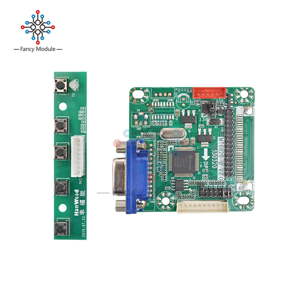 Diymore MT6820 B универсальная LVDS плата управления ЖК экраном 5V 10 &quot 42&quot ноутбук