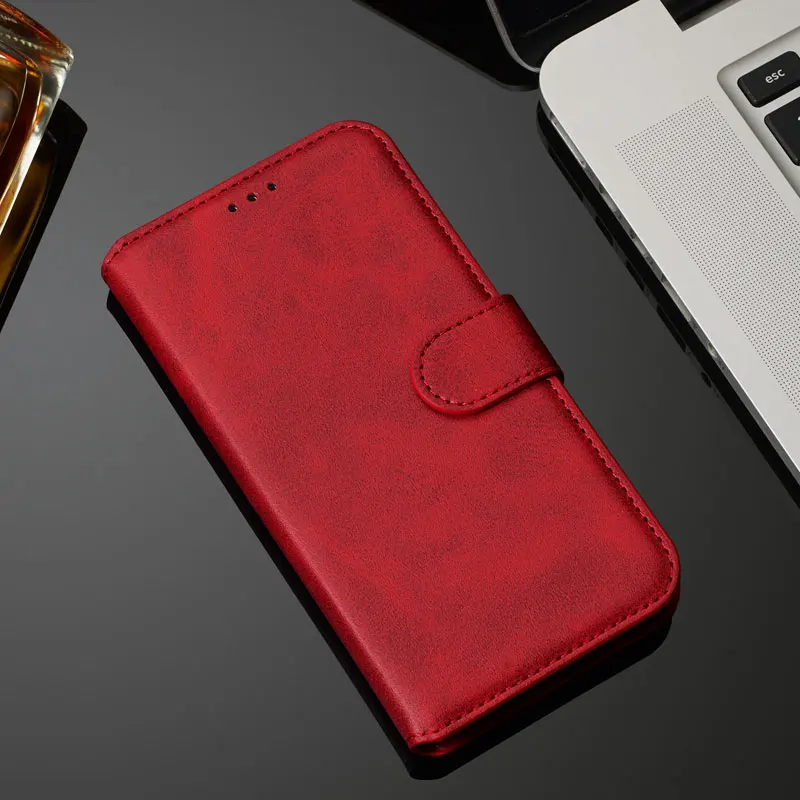 Чехол для Xiaomi Redmi Note 9s чехол 9 Pro Max книжка Матовый кожаный бумажник чехлы телефона