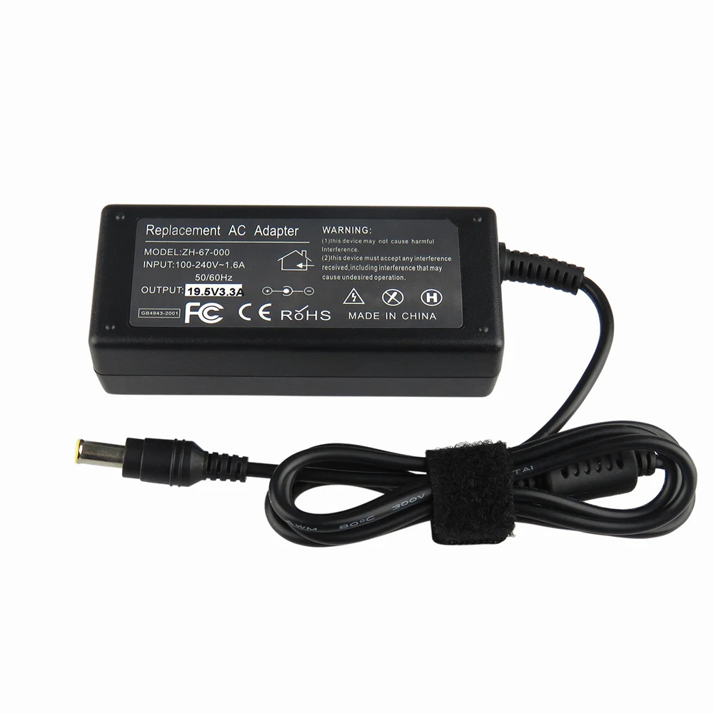 19,5 V 3.3A 65W Ноутбук Ac Мощность адаптер для sony VAIO VGP-AC19V43/VGP-AC19V44 VGP-AC19V48 VGP-AC19V49 VGP-AC19V63 Тетрадь заряда