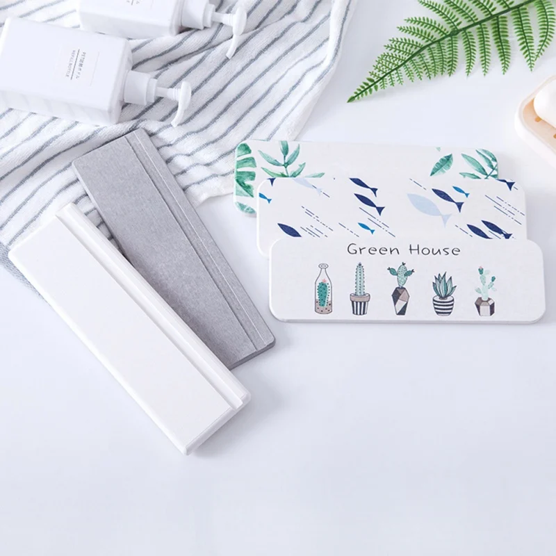 

Diatom Mud Coaster Diatomaceous Earth Waterproof Coaster Soap Tray Absorbent Pad Coaster Rectangular New Hot Diatom Mud Wash Mat