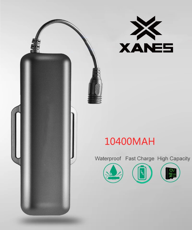 XANES B06 8,4 V перезаряжаемый аккумулятор 10400mAh для велосипедных фонарей Аксессуары для фонарей для велосипедных фонарей