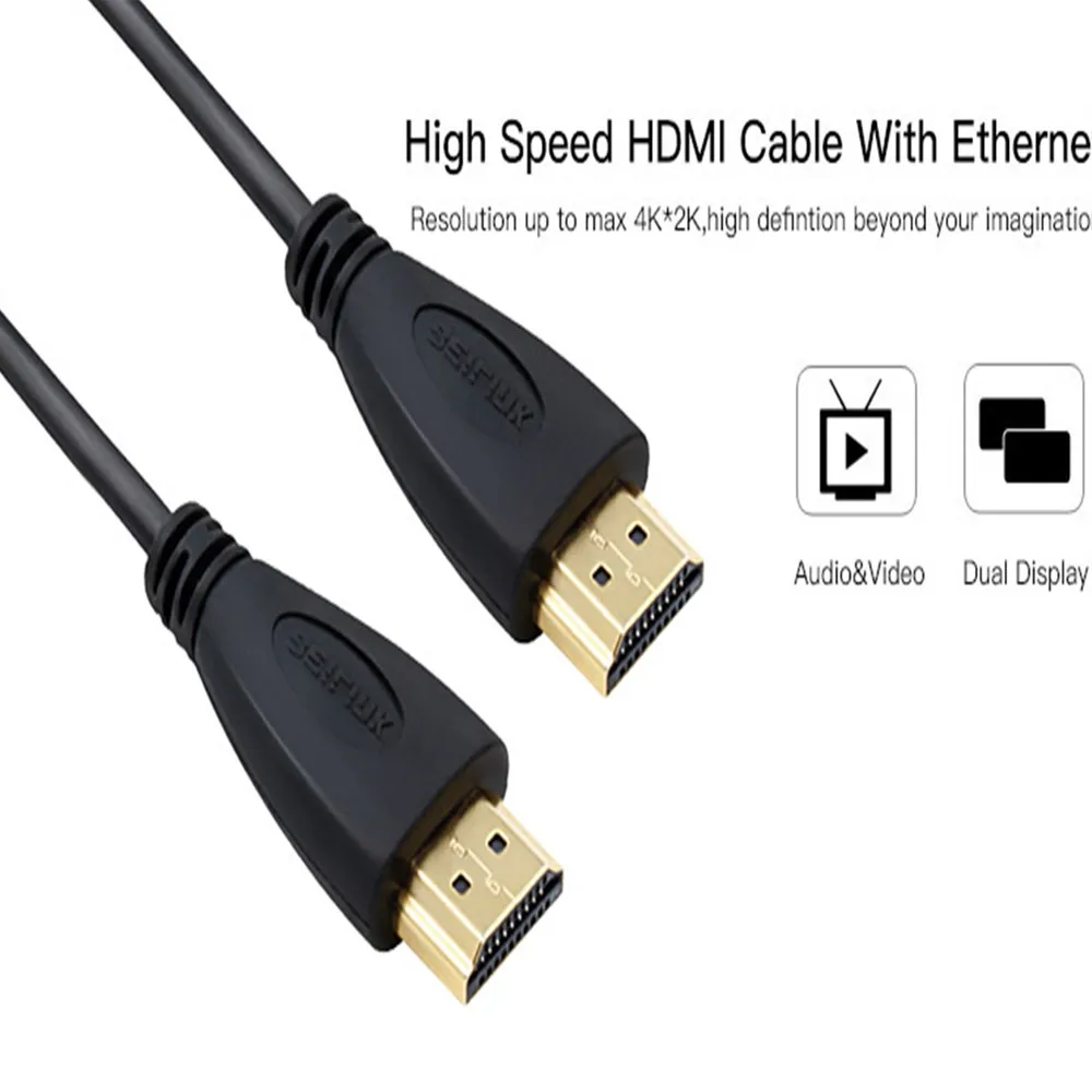 Тонкий HDMI кабель 0,5 м 1 м 2 м 3 м 5 м 8 м 10 м 15 м 20 м позолоченный HDMI кабель сплиттер UHD AV1.4V 1080P 3D для PS3 проектор HD lcd tv