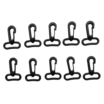 

10 Pcs Swivel Snap Hooks Clips Hooks Rotatable Buckles 25mm/1inch Strap