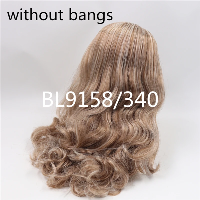 Blyth кукла ледяная кукла bjd парик rbl головы и купол микс волос для DIY пользовательские куклы - Цвет: wavy hair-h