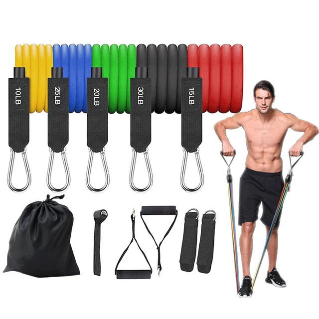 Bande Élastique de Musculation en Caoutchouc, Bande de Résistance, Traction,  Ensemble d'Entraînement de la Gymnastique à Domicile, Accessoire Extensible  Renforcé - AliExpress