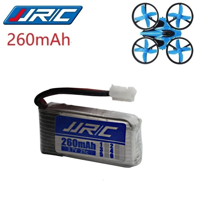 Обновленный 3 7 в 260 мАч для JJRC H2 H8 H8mini H20 H36 H48 оригинальный аккумулятор Lipo E010 E010C E011