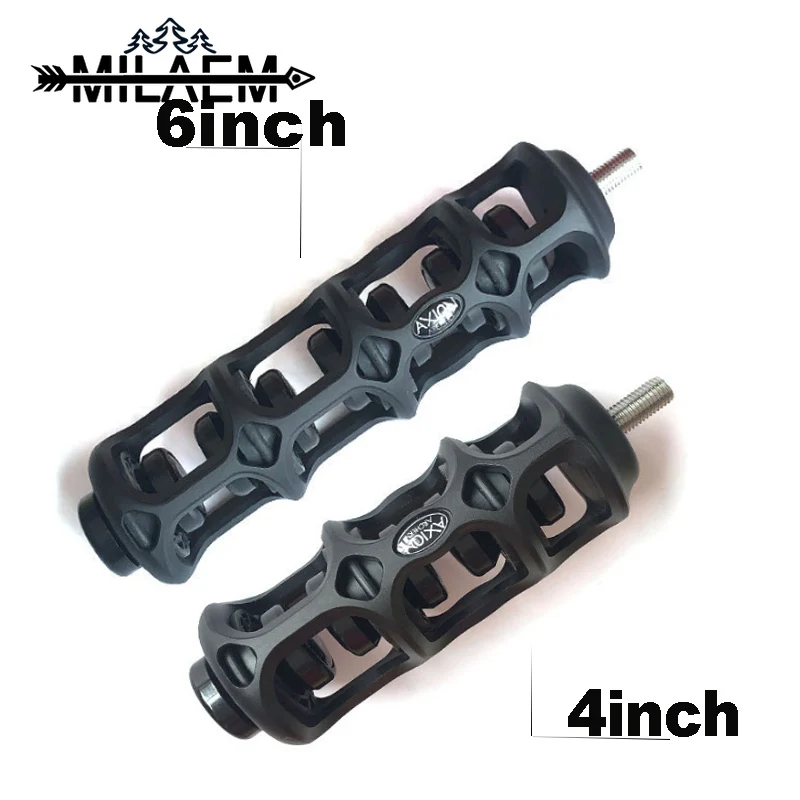 

4/6 inches Archery Bow Stabilizer Damping Metal Shock Absorber Reduce Vibration For Compound Bow Aid Dampener Equipment