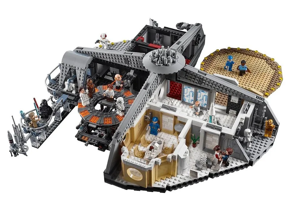 05151 Star Wars Betrayal at Cloud City Building Kit Blocks 3149pcs Bricks Compatible Star Wars 75222