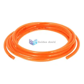 

4M Long 8mmx5mm Air Fuel Gas Polyurethane PU Hose Tube Pipe Orange Red