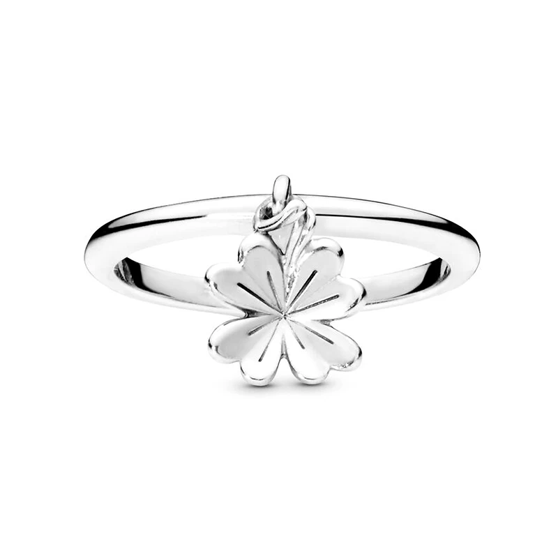 Octbyna Lucky Plant Лепестки кольца высокое качество обручальное Брендовое кольцо для женщин модные ювелирные изделия подарок дропшиппинг