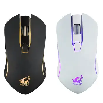 

X9 6 Keys 2.4GHz Rechargeable Silent Ergonomic 1600DPI Fast Response Wireless Gaming Mouse with Backlight