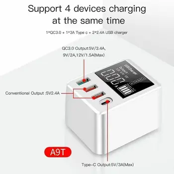

Quick Charge QC3.0 USB Charger Wall Travel Mobile Phone Adapter Fast Charger USB Charger For iPhone Xiaomi Huawei Samsung