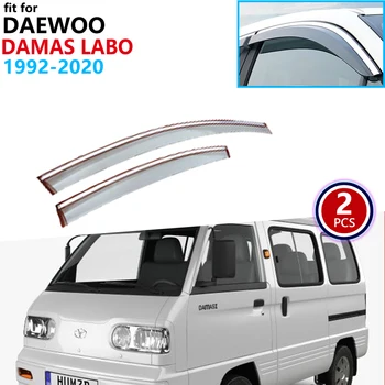 

for Daewoo Damas Labo Attivo 1992~2020 Window Visor Vent Awnings Rain Guard Deflector Cover Car Accessories 2000 2001 2011 2012
