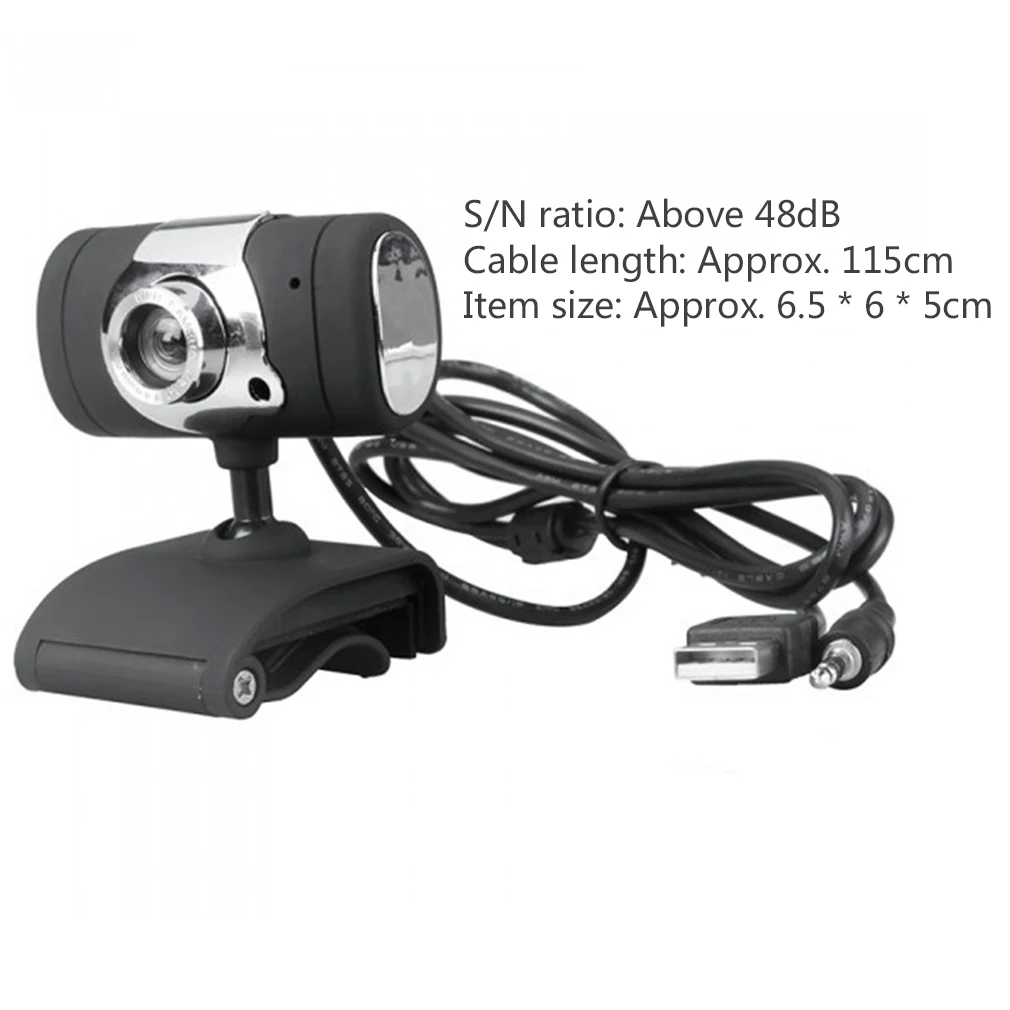 Высокое качество HD веб-камера USB 2,0 50,0 м Веб-камера с cd-драйвером микрофон Микрофон для компьютера ПК ноутбук A847 черный