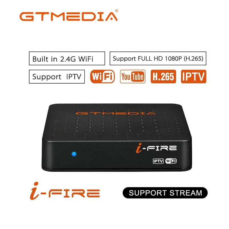 ТВ-приставка GTmedia Ifire 4K HDR STB Ultra HD Wi-Fi поддержка Youtube | Электроника