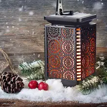 1 шт. Солнечный дорожка фонарь светильник танцующий светильник пламени ing 96 Светодиодный мерцающий светильник водонепроницаемый Солнечный имитационный светильник пламени