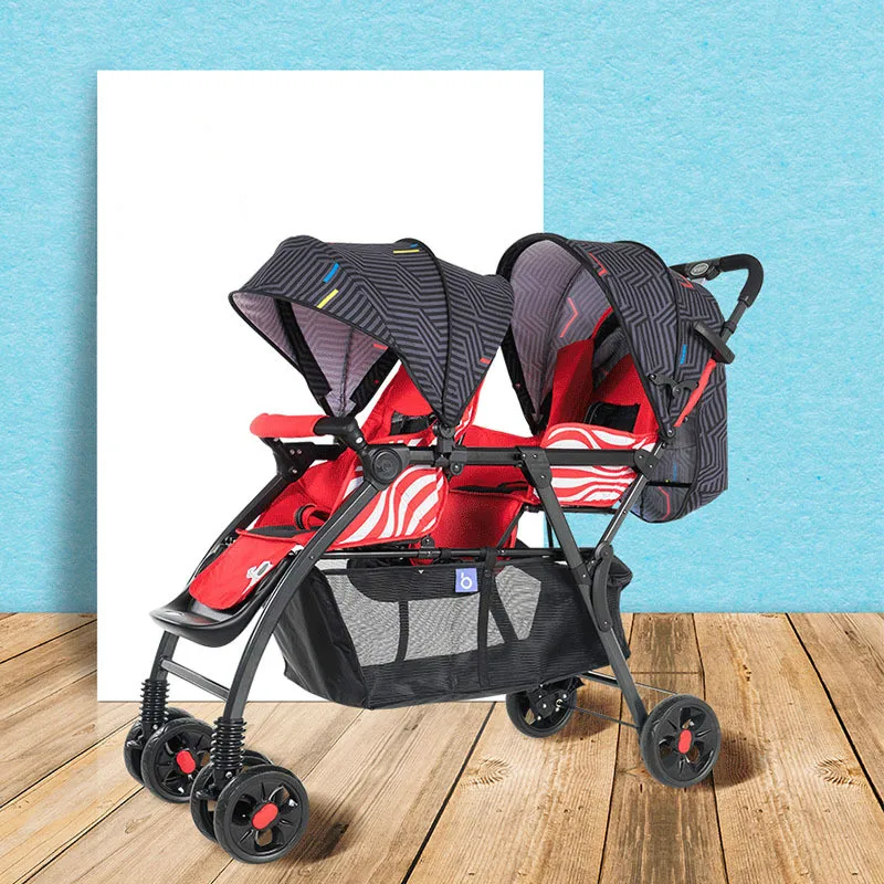 reclining twin baby stroller