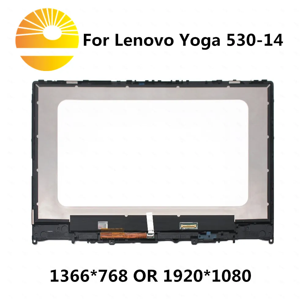 Для lenovo Yoga 530-14 530-14IKB ЖК сенсорный экран дигитайзер ЖК-дисплей в сборе 1920*1080 или 1366*768