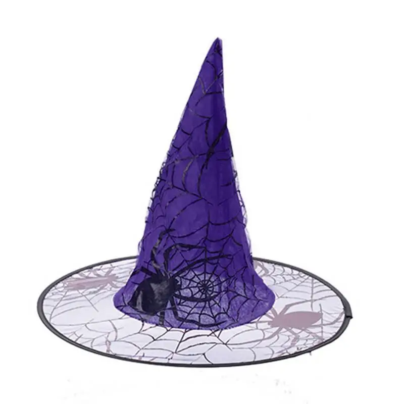 Halloween Decoration Stylish Trendy Witch Hat for Adult Womens Pumpkin For Kids Costume Accessory | Дом и сад