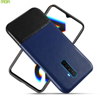 

Realme X2 pro Case Leather Mofi For OPPO Realme X2 pro Cover Black Blue Brown Red Assorted Colors Realmex2 Pro Case Protector