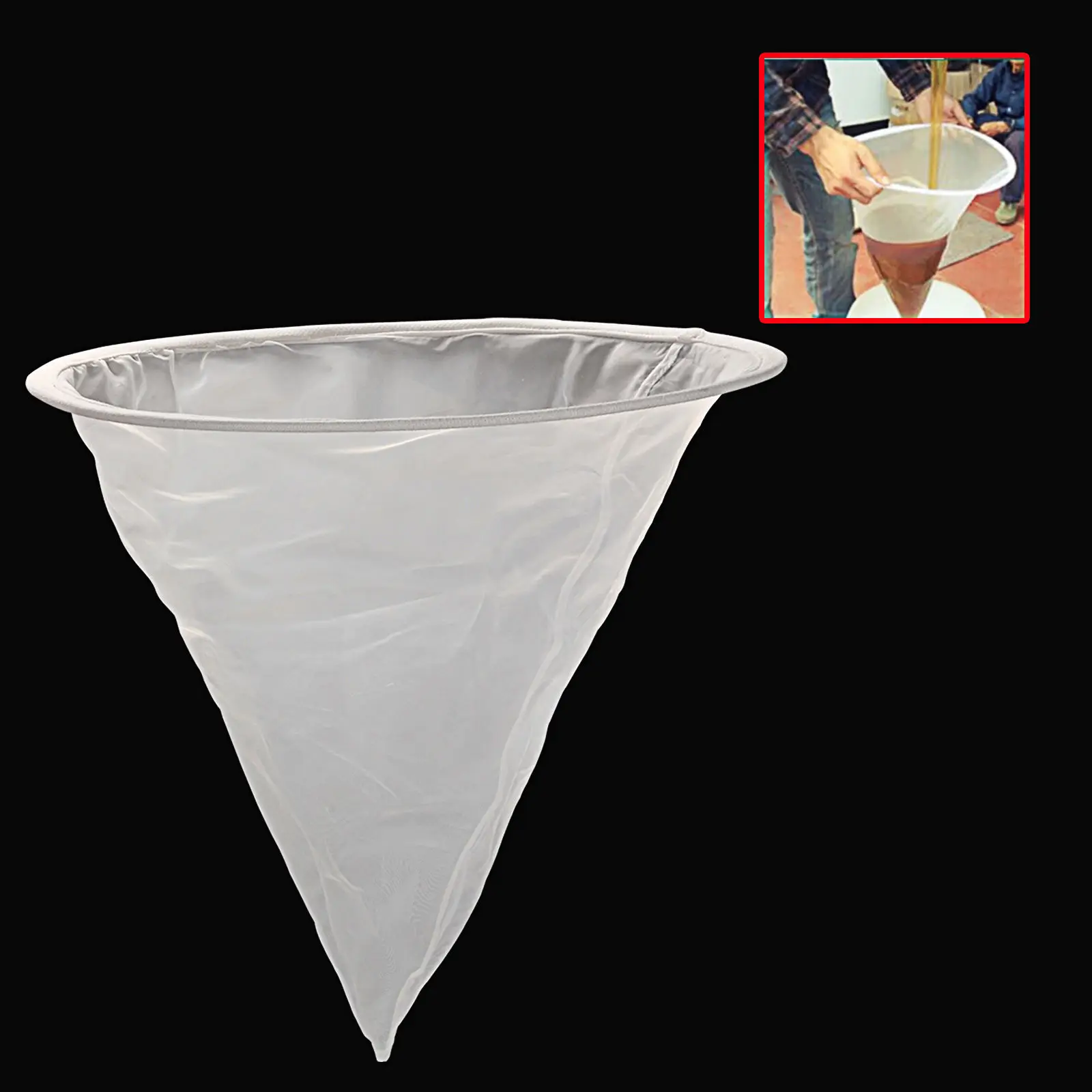 Beekeeping Tool Honey Strainer Filter Net Skimmer Bee Extractor Supplies