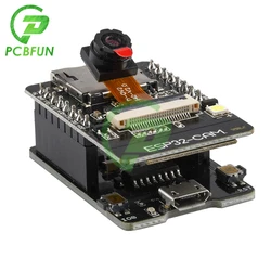 1 ensemble de caméra OV2640 + ESP32 CAM MB WIFI ESP32, carte de développement 5V Bluetooth MICRO USB vers Port série CH340G 4.75 5.25V Nodemcu 
