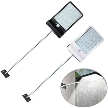 

Solar LED Lights Wall Sconces with Mounting Pole Outdoor Motion Sensor Detector Light for Porch Garage FP8