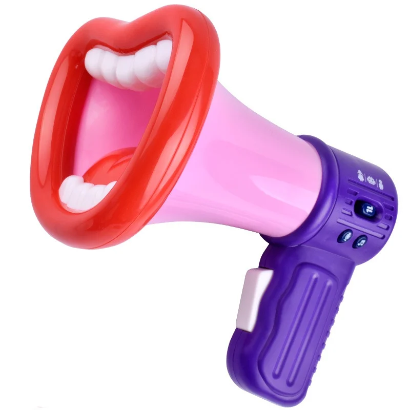 Детский динамик, игрушка для смены голоса, Детские трубы, записывающие микрофонные игрушки, динамик для изменения голоса/