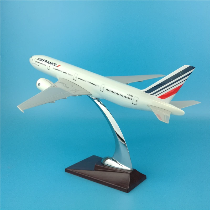 32 см Boeing B777 Air Франция airways игрушечные модели самолетов самолет литой под давлением пластиковый сплав W база колеса самолет Подарки для ребенка