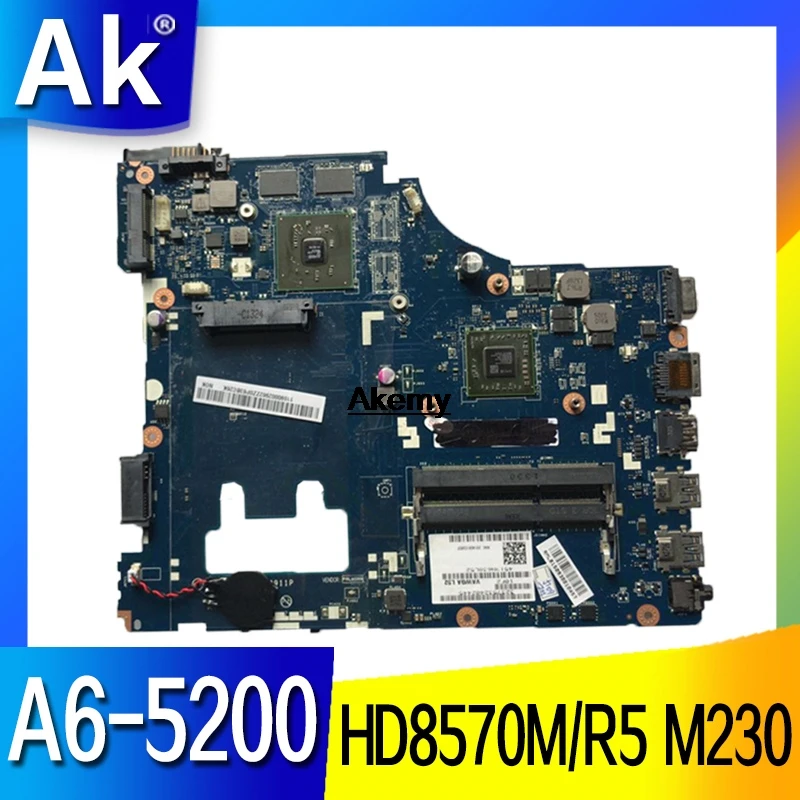 

G405 LA-9911P For Lenovo G405 Laptop Motherboard LA-9911P Mainboard A6-5200 HD8570M/R5 M230 100% tested fully work