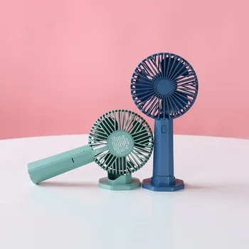 

2020 Mini Portable Cartoon Pocket Handheld Small Fan USB Rechargeable Fans Air Cooler Conditioner For Office Outdoor Travel