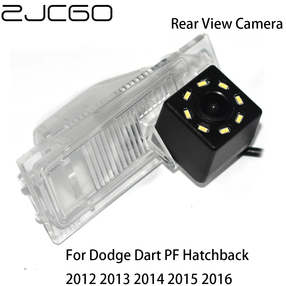 

ZJCGO Car Rear View Reverse Back Up Parking Night Vision Waterproof Camera for Dodge Dart PF Hatchback 2012 2013 2014 2015 2016