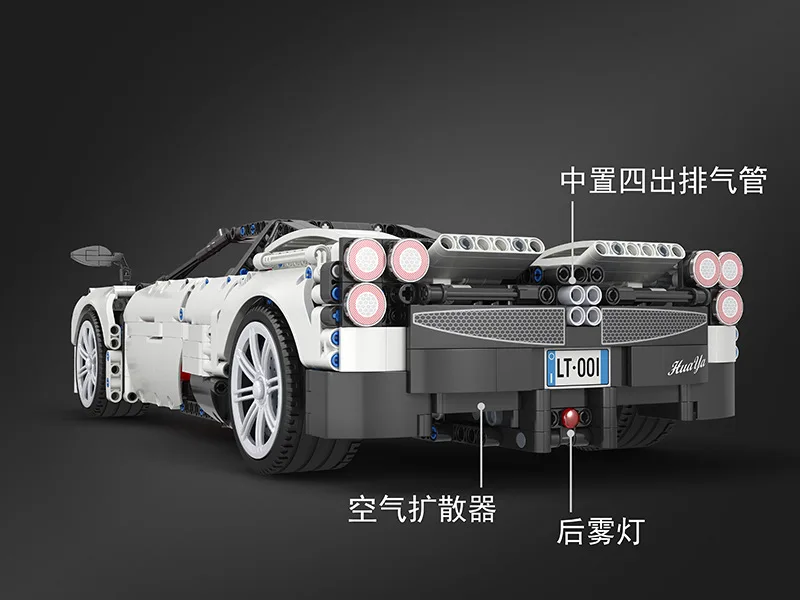 Креативный Moc Toys Technic Car 2209 шт. комплект гоночных автомобилей Модель автомобиля игрушки Детские Рождественские подарки строительные блоки