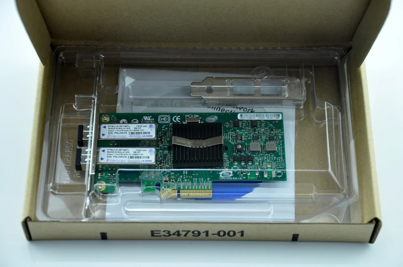 PRO/1000 PF двойной порт LC волокно Gigabit Ethernet сервер адаптер NIC EXPI9402PF LX