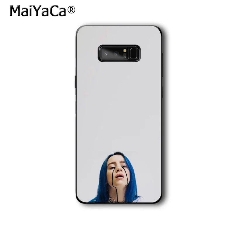 MaiYaCa Billie Eilish Горячая музыка певица звезда чехол для телефона для samsung обратите внимание на возраст 3, 4, 5, 7, 8, 9, 10 pro A7 A10 A40 A50 A70 J7