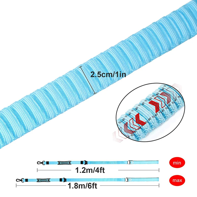 Benepaw Многофункциональный сверхмощный банджи собачий поводок светоотражающий амортизирующий тренировочный поводок 2 Дорожные ручки собачий автомобильный ремень безопасности