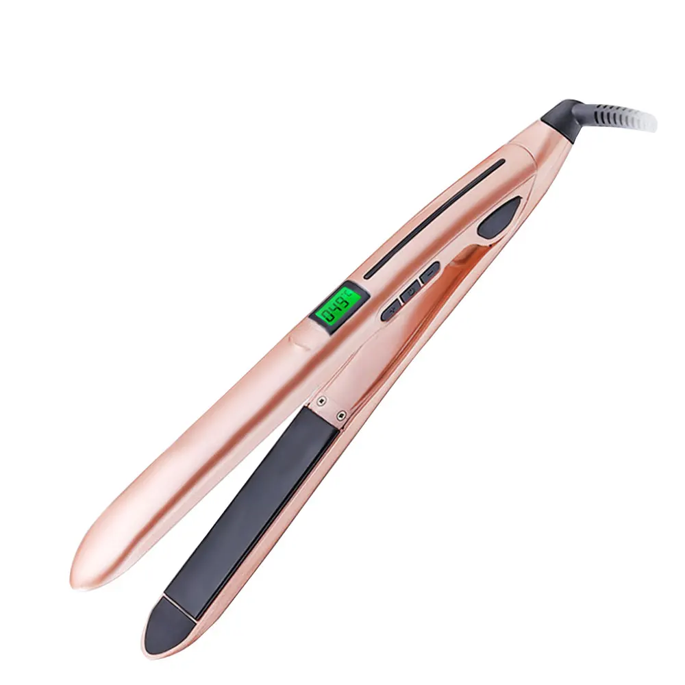 Профессиональные 2в1 волшебные бигуди для волос выпрямитель ЖК дисплей укладки