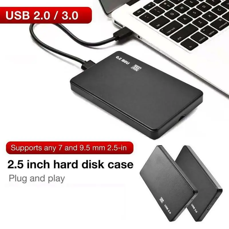 2,5 HDD SSD Cas Sata USB 3,0/2,0 Disque Dur 5Gbp чехол для жесткого диска SATA USB3.0 USB2.0 Портативный SSD Внешний HDD Box