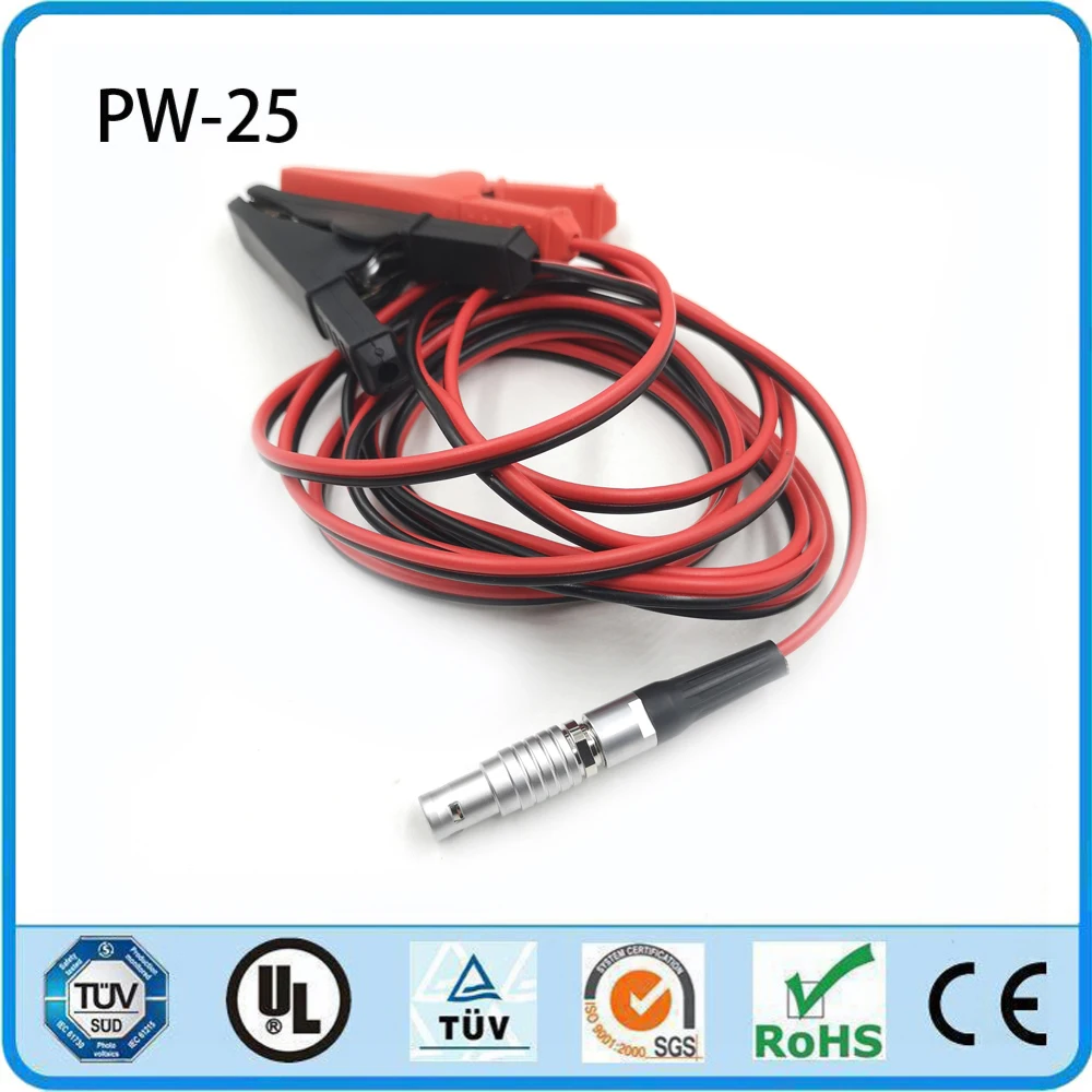 Hi target V60 H32 V30 и V90 RTK/GPS PW 25 внешний кабель питания|Соединители| |