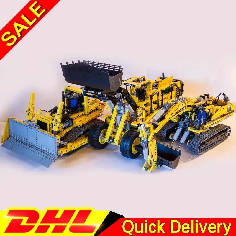 

LP 20007 EPIN 20006 L350F wheel loader LP 20008 remote control the bulldozer Model Building Set Blocks Bricks Toys 42030