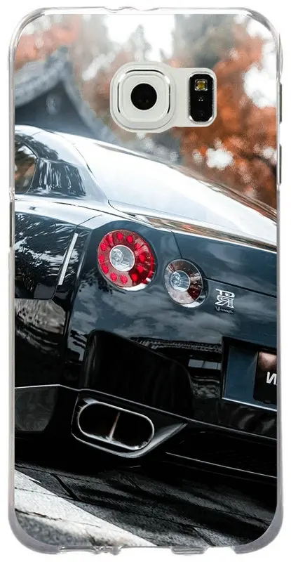 Picture 1 Для скоростного Nissan GTR супер автомобильный тонкий мягкий ТПУ чехол для телефона для samsung Galaxy Note 2 3 4 5 8 S3 S4 S5 Mini S6 S7 S8 S9 Edge Plus - Цвет: Picture 1