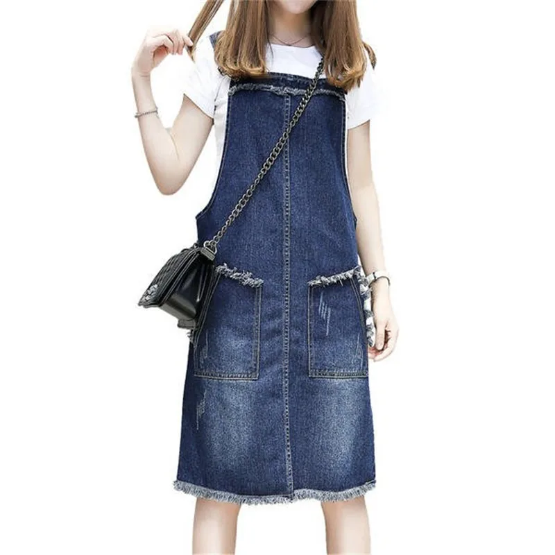 womens blue jean dress