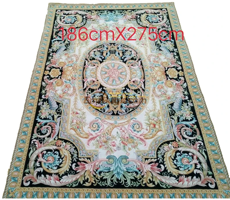 savonnerie carpet wool woven hand made rug carved | Дом и сад