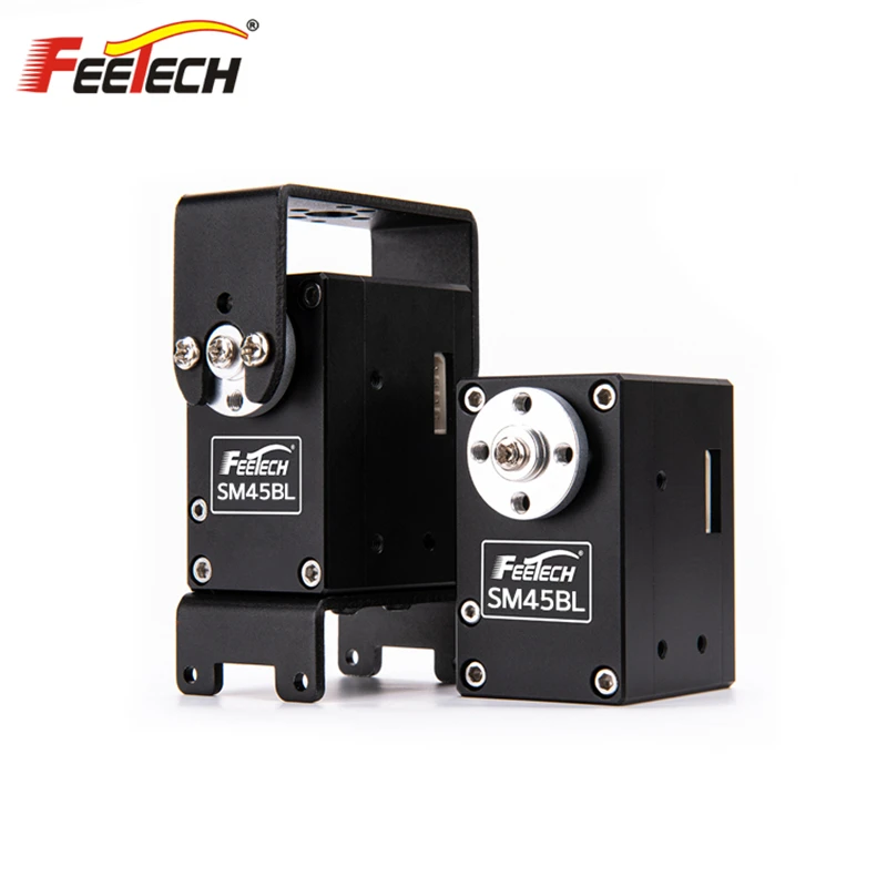 Feetech SM45BL полностью металлический 45 кг Магнитный код HV 24 в 360 градусов RC DIY