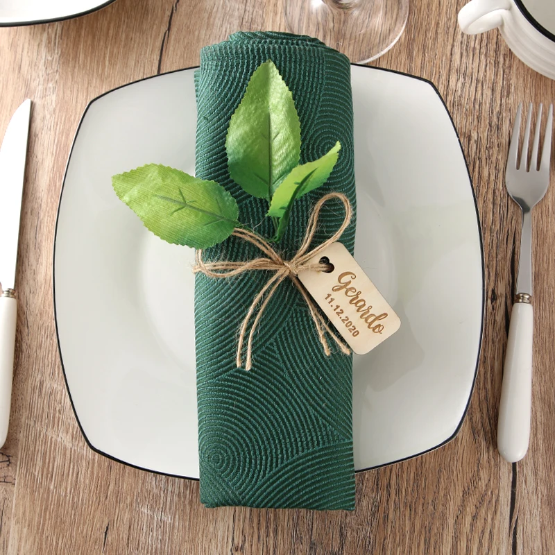 Custom Wedding Place Name Sign decoration Personalized wood Names Place name settings Guest Gift name tags Wedding table Decor wooden wedding table cards