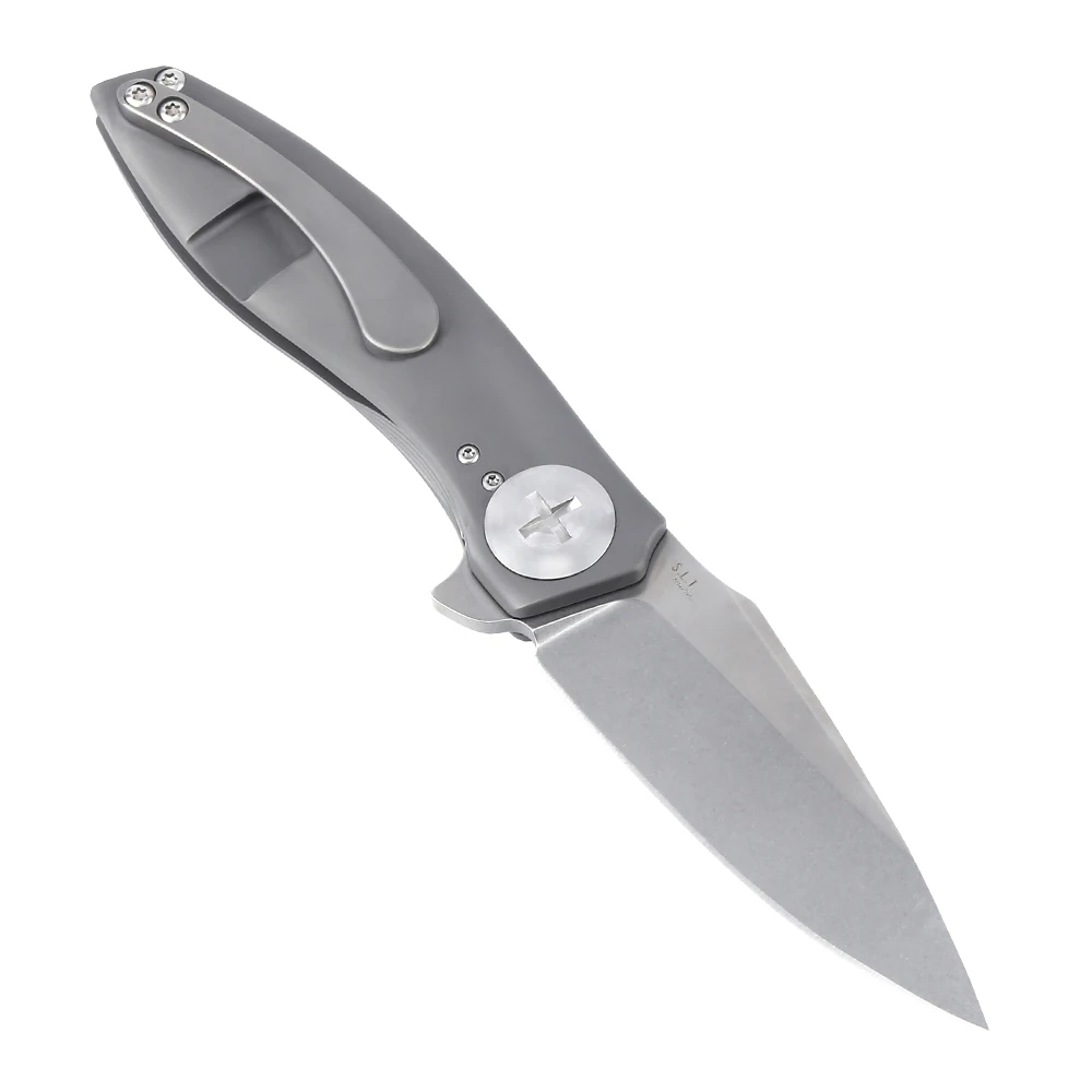 Нож kizer аварийный карманный нож s.l. T KI4474A1 титановая ручка нож essencial ручные инструменты