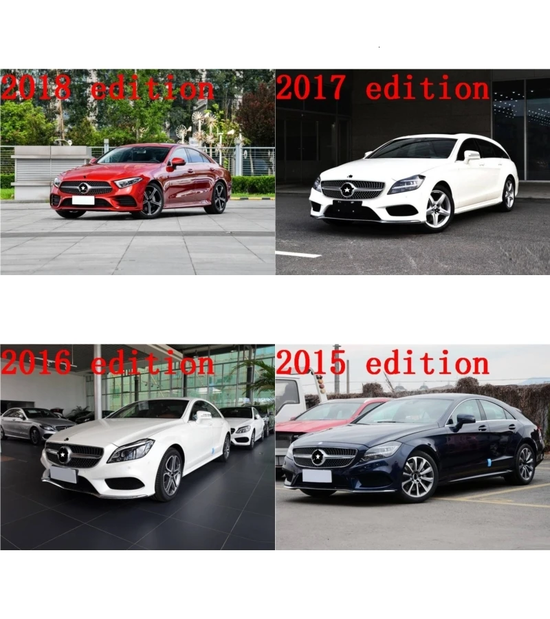 Автомобильная хромированная система управления, аксессуары для салона автомобиля 12 13 14 15 16 17 18 19 для Mercedes Benz CLS Class