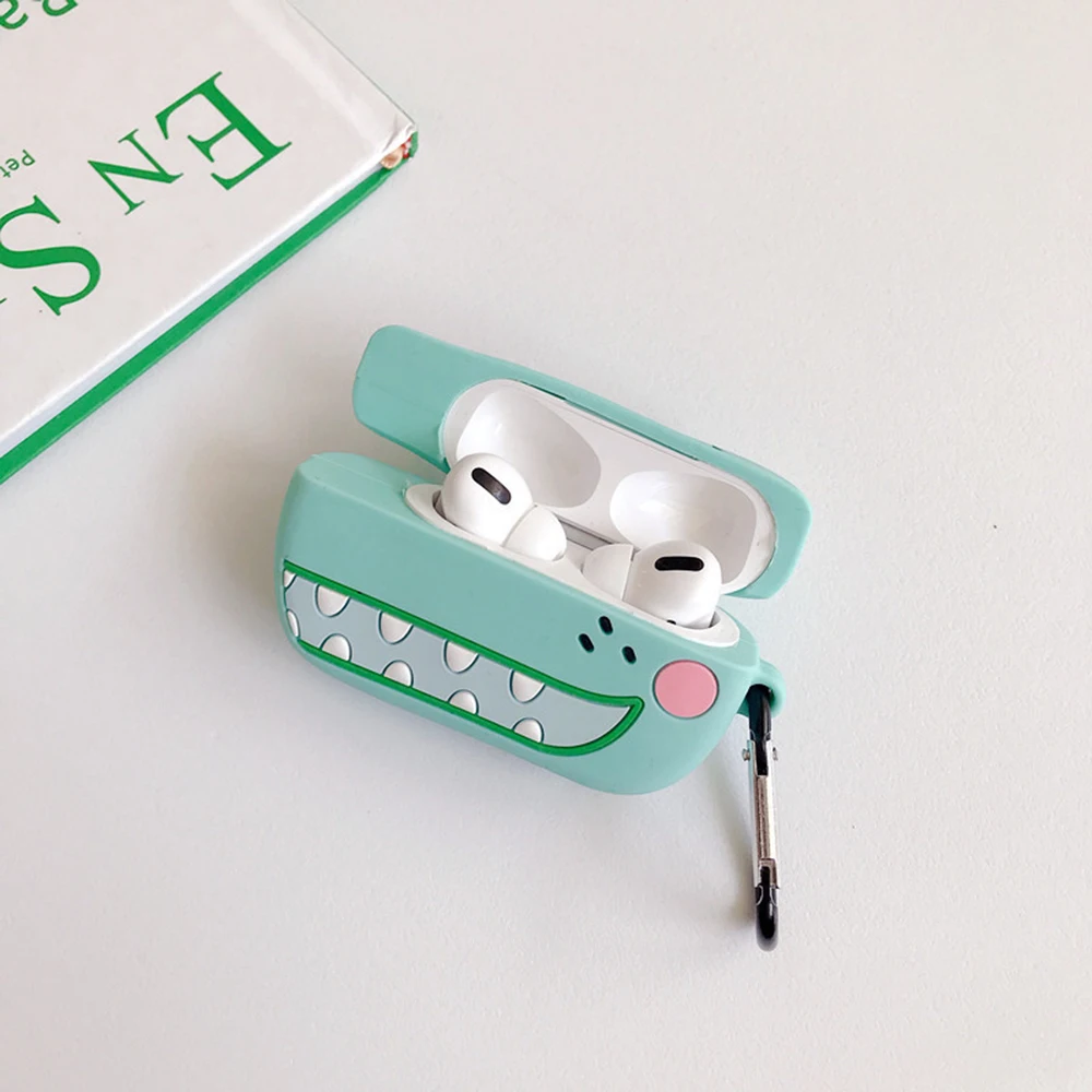 Чехол для наушников для Airpods Pro Чехол Милые силиконовые Мультяшные наушники/Earpods чехол для Apple Air pods 3 Pro Чехол милый брелок с дизайном «Поросёнок»